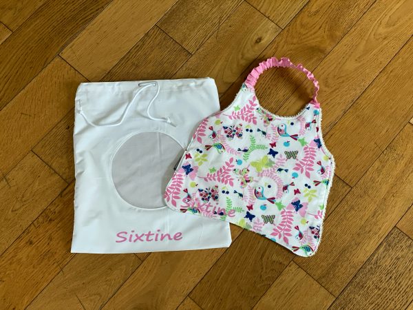 Ensemble Sixtine bavoir + sac hublot